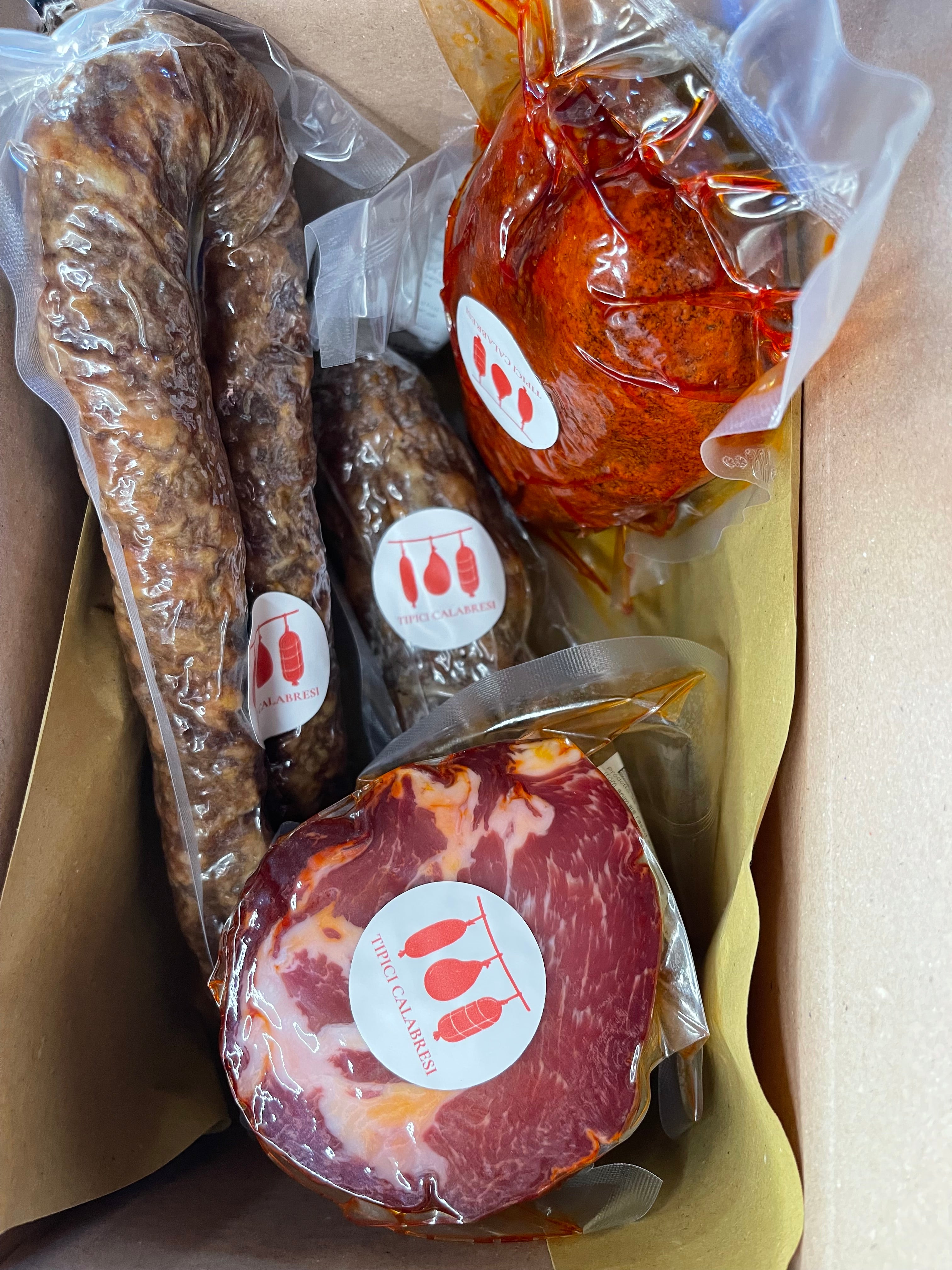 BOX ASSAGGIO CALABRIA - SALUMI ARTIGIANALI