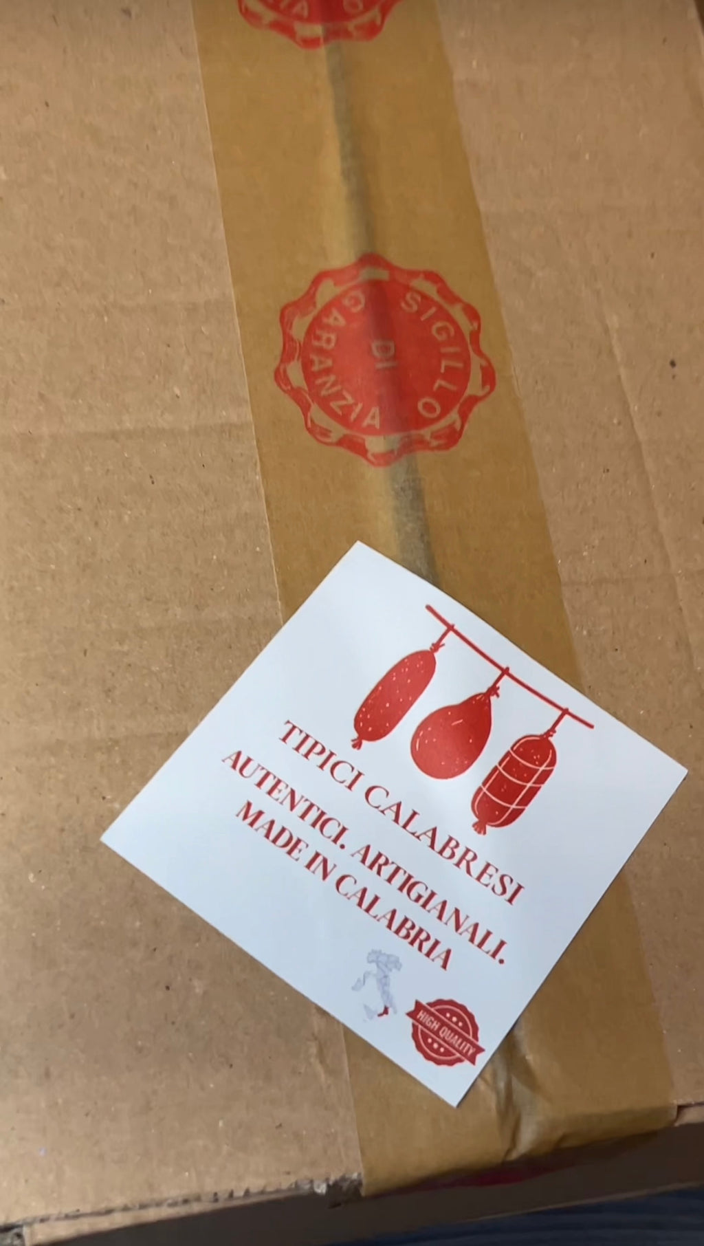 BOX ASSAGGIO CALABRIA - SALUMI ARTIGIANALI